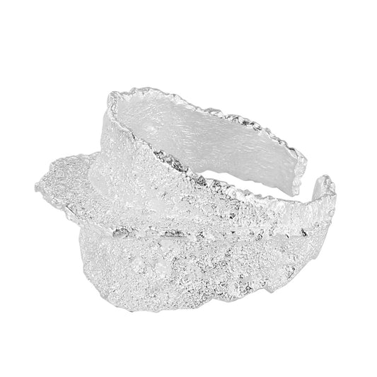 Grosse bague mate bio R1230