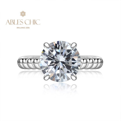 Bague de fiançailles solitaire topaze R0893