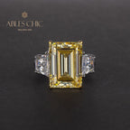 Bague de fiançailles Lab Emeraude Paraiba R0314