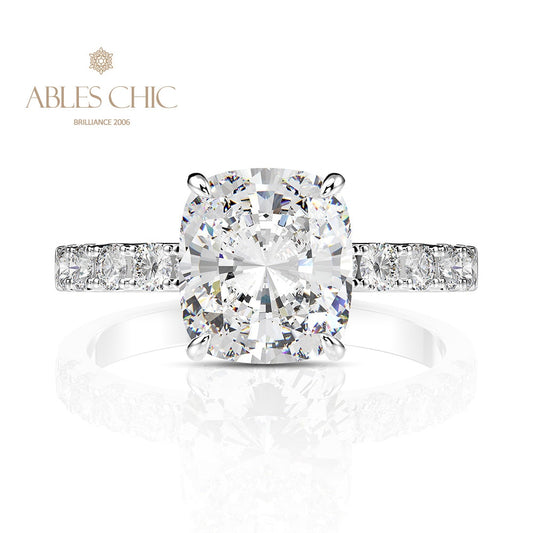 Bague de fiançailles diamant R0943