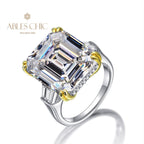 Bague améthyste Asscher R0377