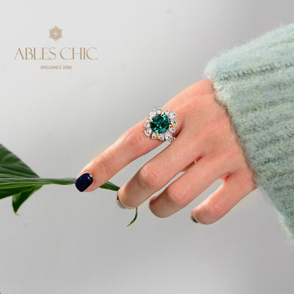Bague de déclaration tourmaline R1161