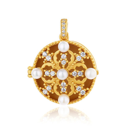 Pendentif sachet de perles d’eau douce uniquement PN1011