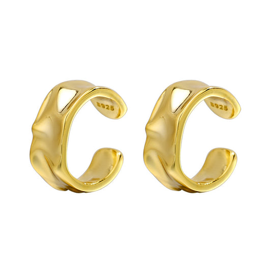 Boucles d'oreilles ouvertes ludiques épaisses E1012 1 pièce