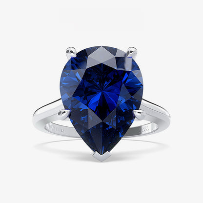 Bagues d'humeur solitaire poire R0349