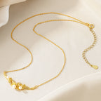 Collier de perles d'eau douce Ginkgo Posy PN1006