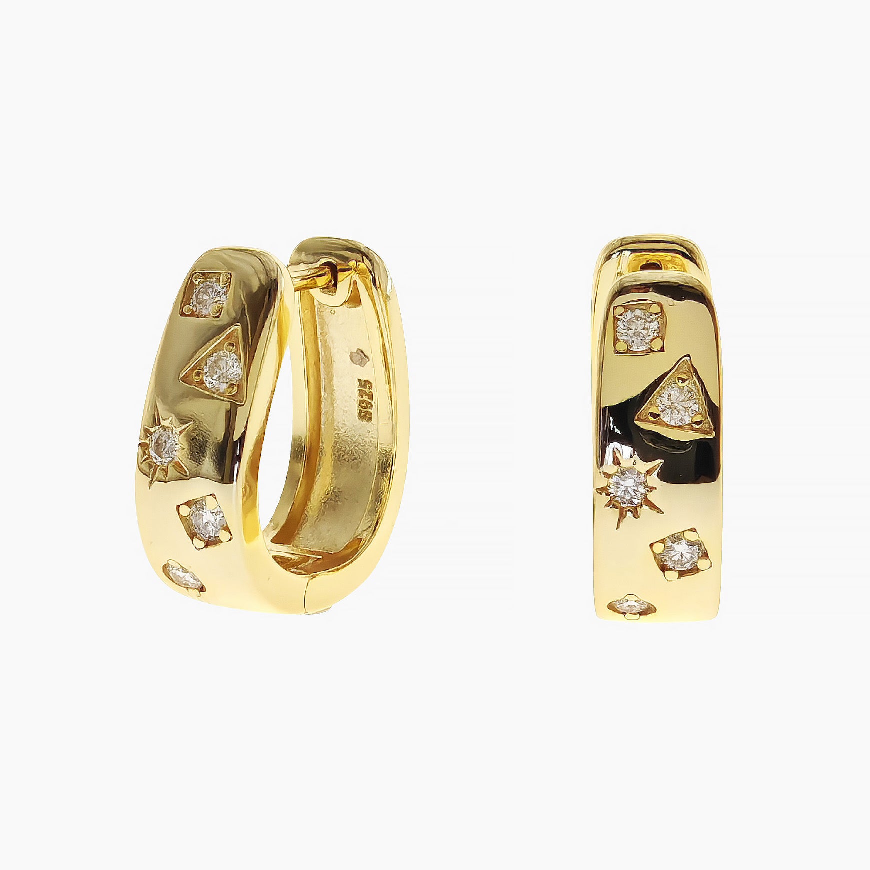 Geometric Chunky Huggies