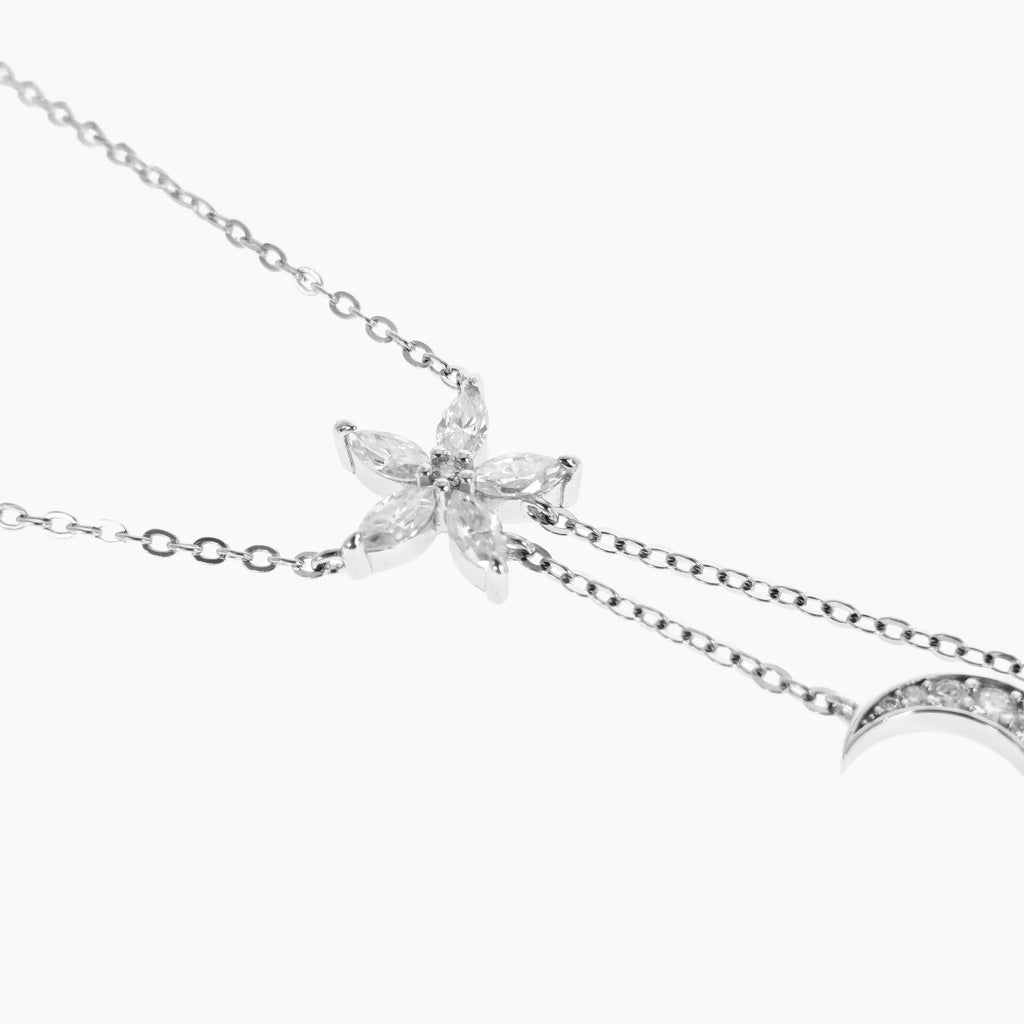 Celestial Moissanite Y-Necklace