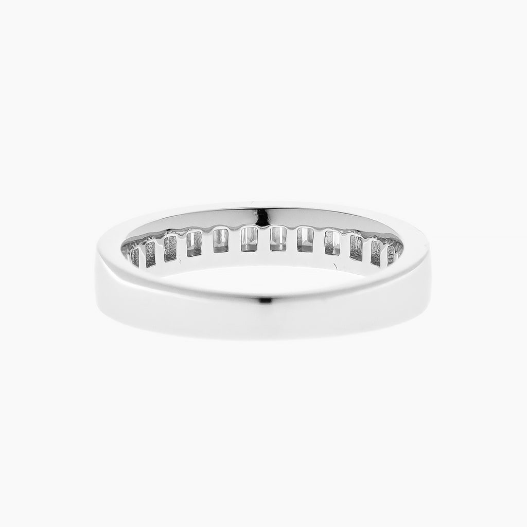 Baguette Moissanite Band