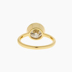 3-Carat Round Brilliant Moissanite Ring