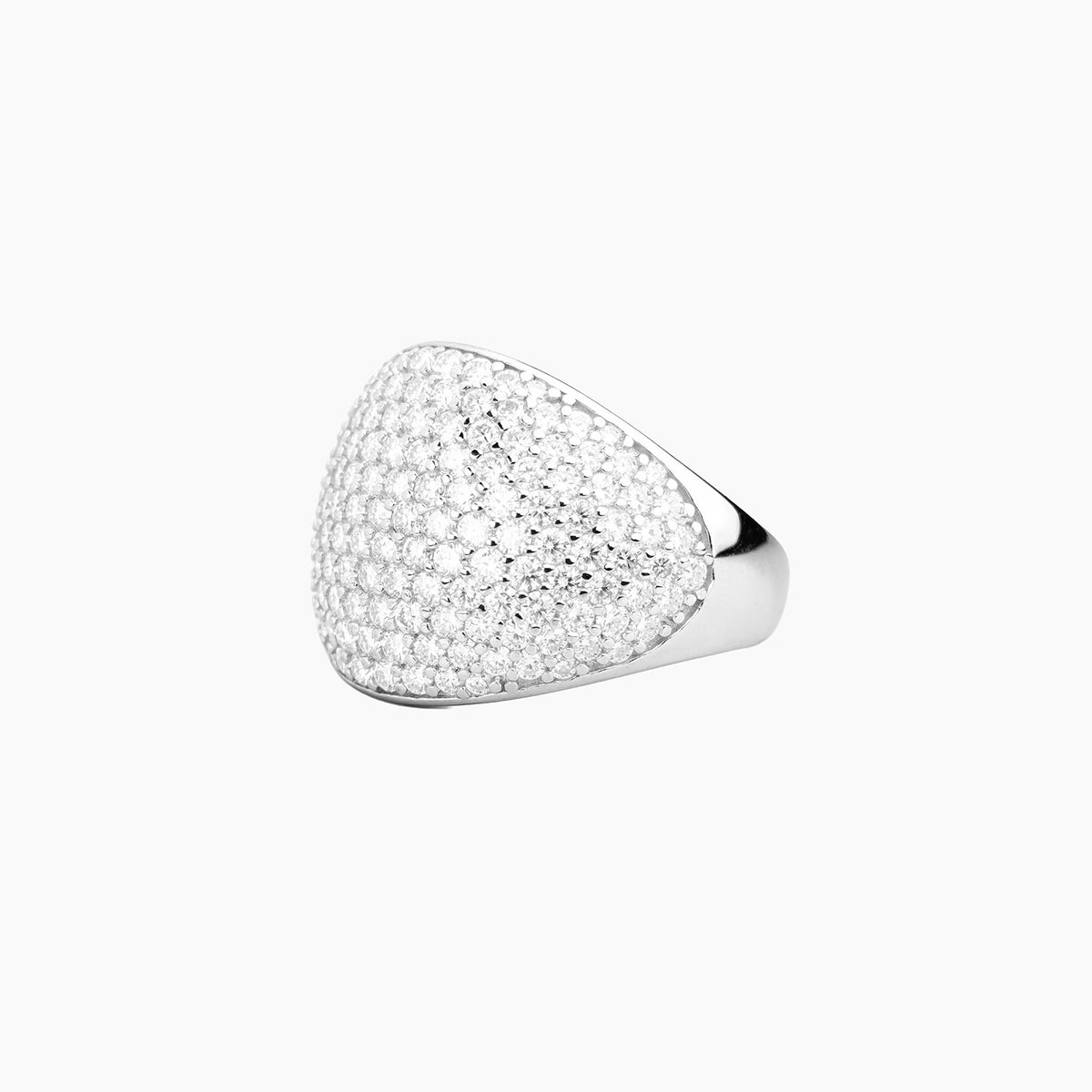 Domed Pavé Statement Ring