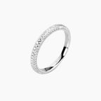 Rounded Pavé Eternity Band