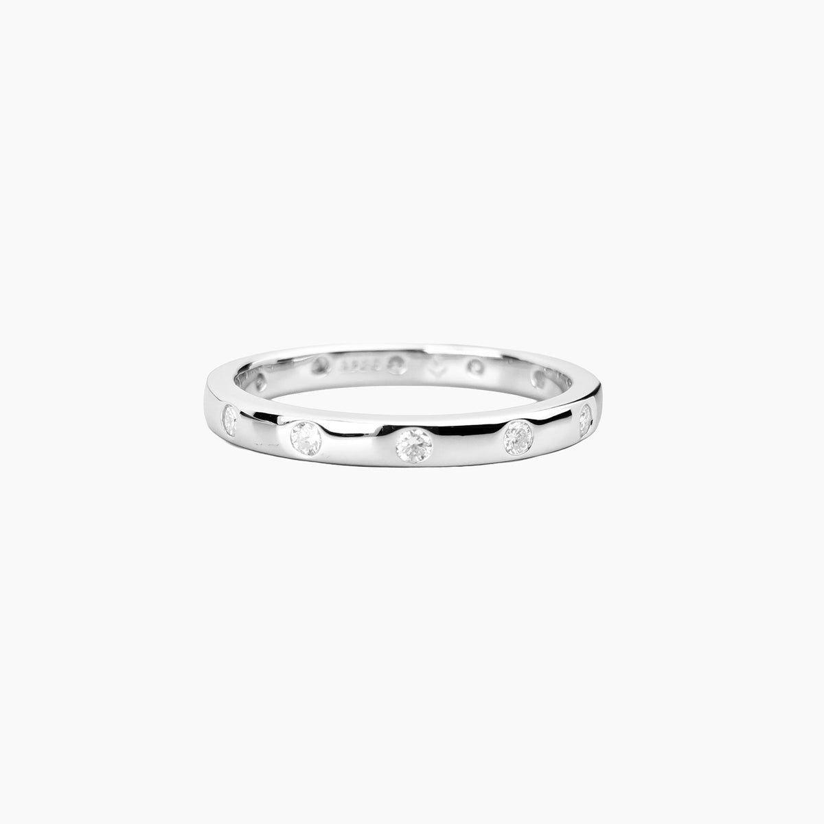 Flush Set Eternity Band