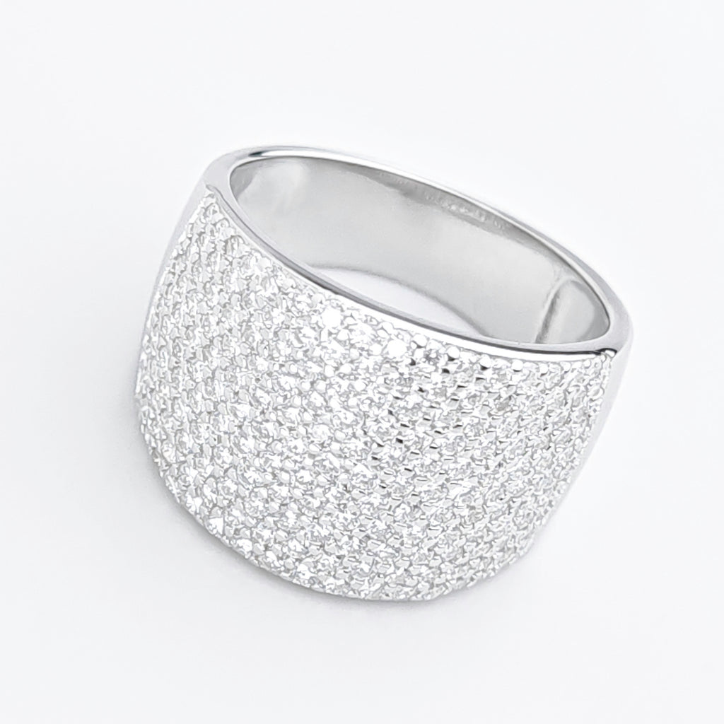 Pavé Radiance Wide Ring