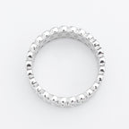 Moissanite Orbit Wide Band