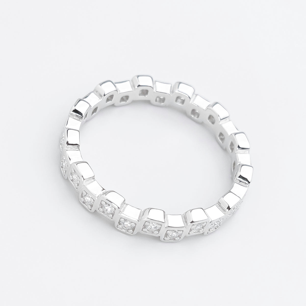 Linked Square-Set Ring