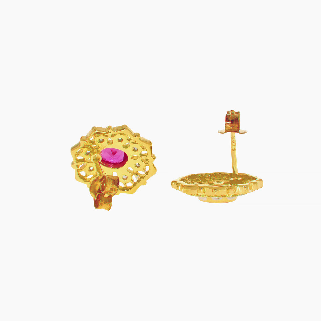 Vintage Floral Earrings