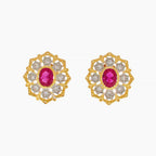 Vintage Floral Earrings