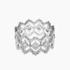 Wavy Edges Starburst Band