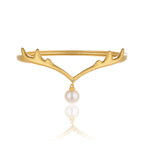 Bracelet en bois de perles d'eau douce PB1001