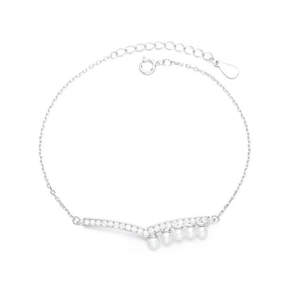 Bracelet fil pavé de perles PB1000