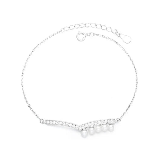 Bracelet fil pavé de perles PB1000