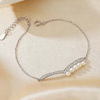 Bracelet fil pavé de perles PB1000