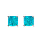 Boucles d'oreilles carrées Paraiba E0126