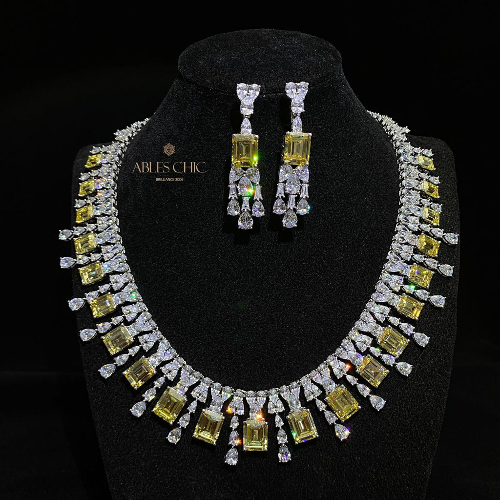 Collier guirlande de mariage Sphène P0694