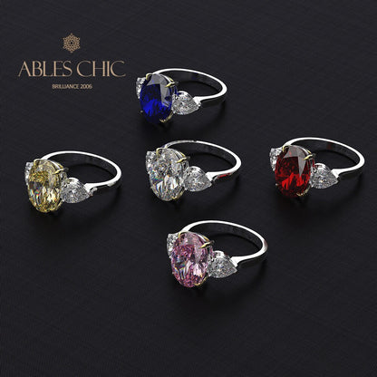 Bague de mariage Lab Paraiba R0871