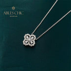 Pendentif Trèfle Béryl P0682