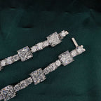 Collier de mariage gigantesque citrine B0481
