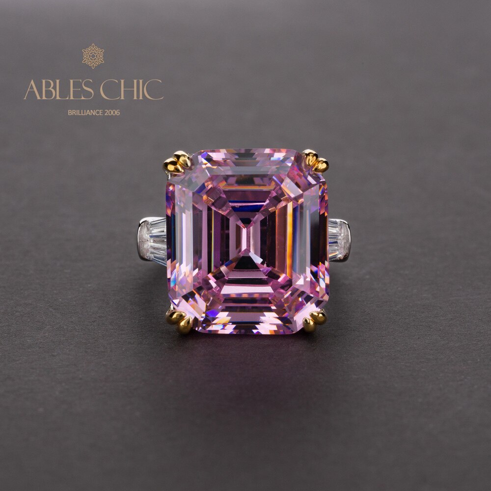 Bague améthyste Asscher R0377