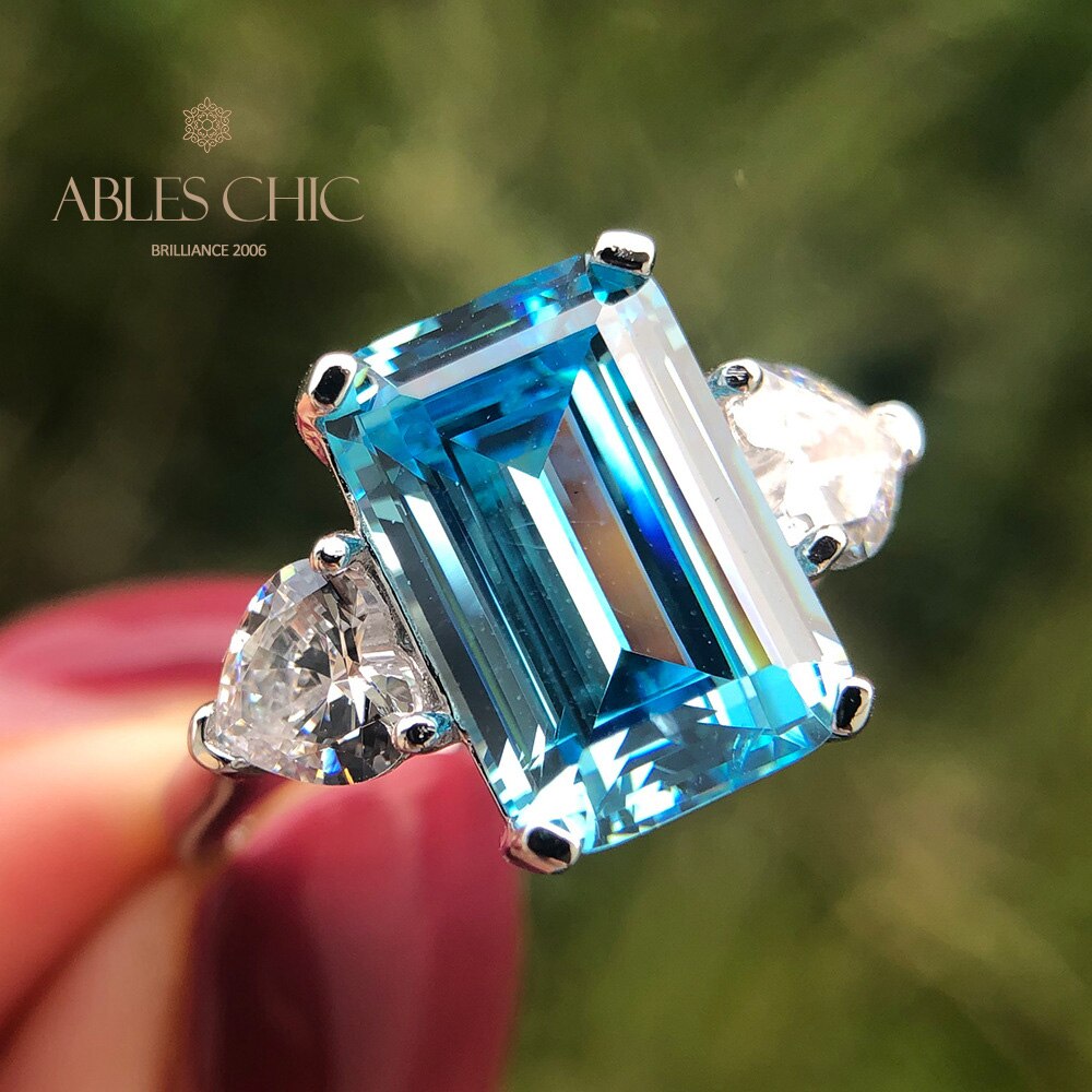 Bague de fiançailles Lab Paraiba R0878