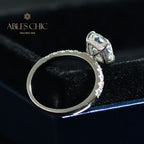 Bague de fiançailles diamant R0943