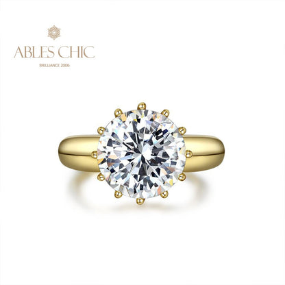 Bague de fiançailles solitaire R0309