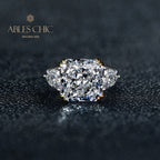 Bague de mariage morganite R0896