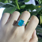 Bague de fiançailles Lab Paraiba R0878