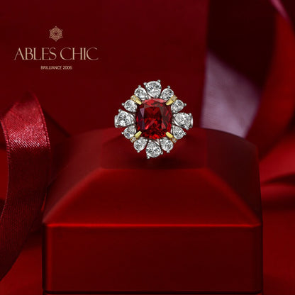 Bague de déclaration tourmaline R1161