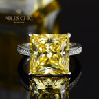 Bague Carrée Topaze R0351
