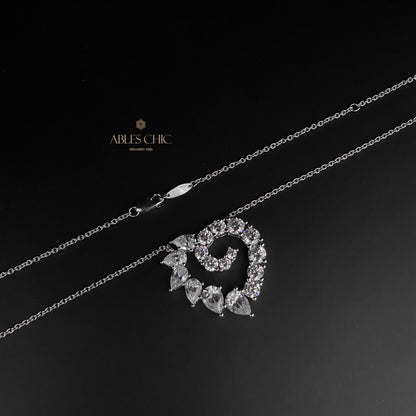 Collier minimaliste Heart Promise P0755