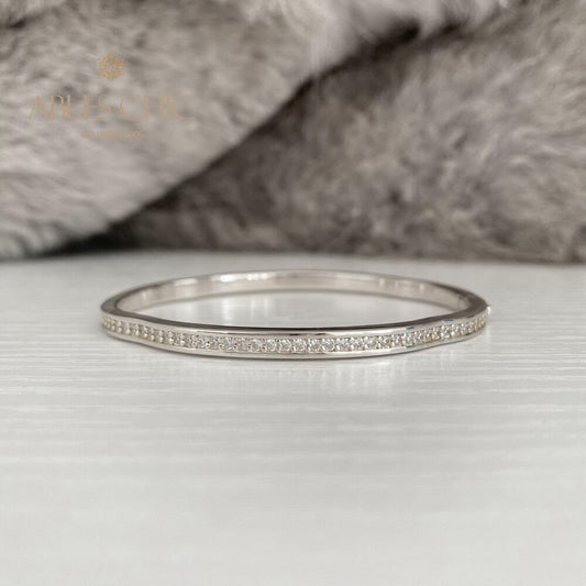 Bracelet ondulé Bling Stack B0878