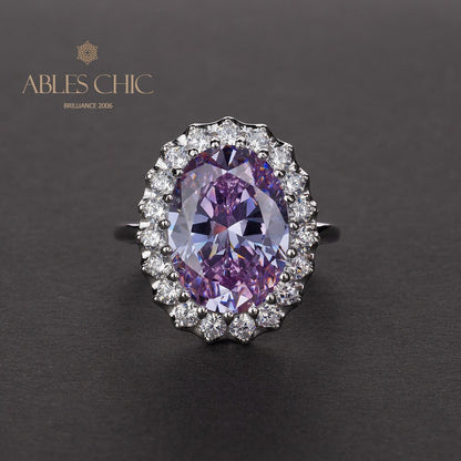 Bague de déclaration Paraiba R0320