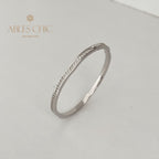 Bracelet ondulé Bling Stack B0878