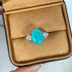 Bague de mariage Lab Paraiba R0871