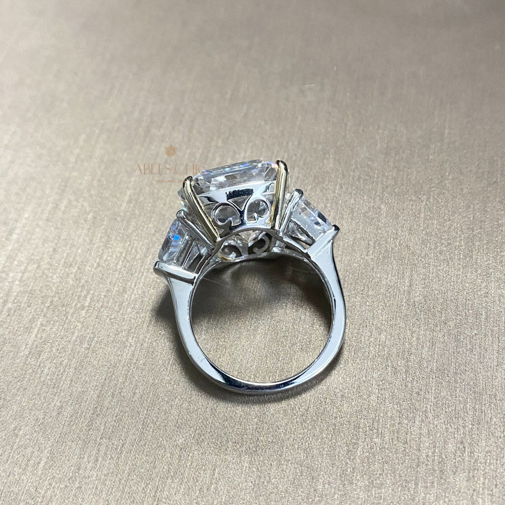 Bague de mariage fluorite morganite R0311