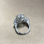 Bague de mariage fluorite morganite R0311