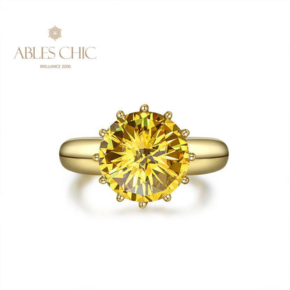 Bague de fiançailles solitaire R0309