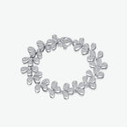Bracelet de mariage glacé à fleurs B0553