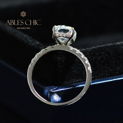 Bague de fiançailles diamant R0943